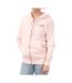 Sweat zippé rose femme von dutch slign-1