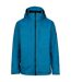 Veste Imperméable À Capuche Motif/style Topographique Cullahill Homme Bleu Imprimé Trespass-2