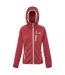 Womens/ladies Newhill Ii Marl Full Zip Hoodie Peach Bloom Light Vanilla Regatta-2
