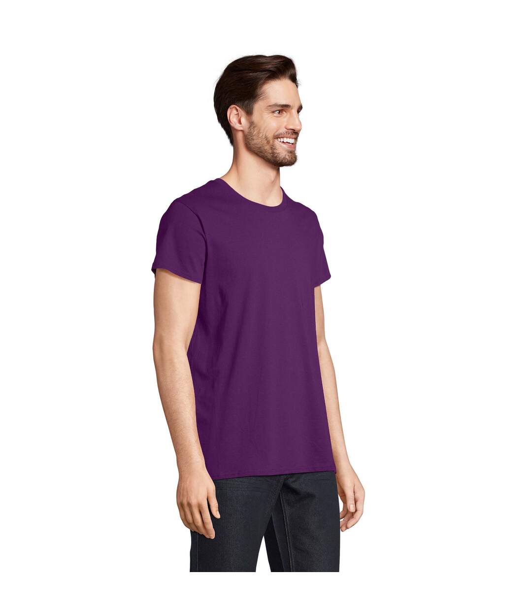 T-shirt Crusader Homme Violet Astral SOLS-1