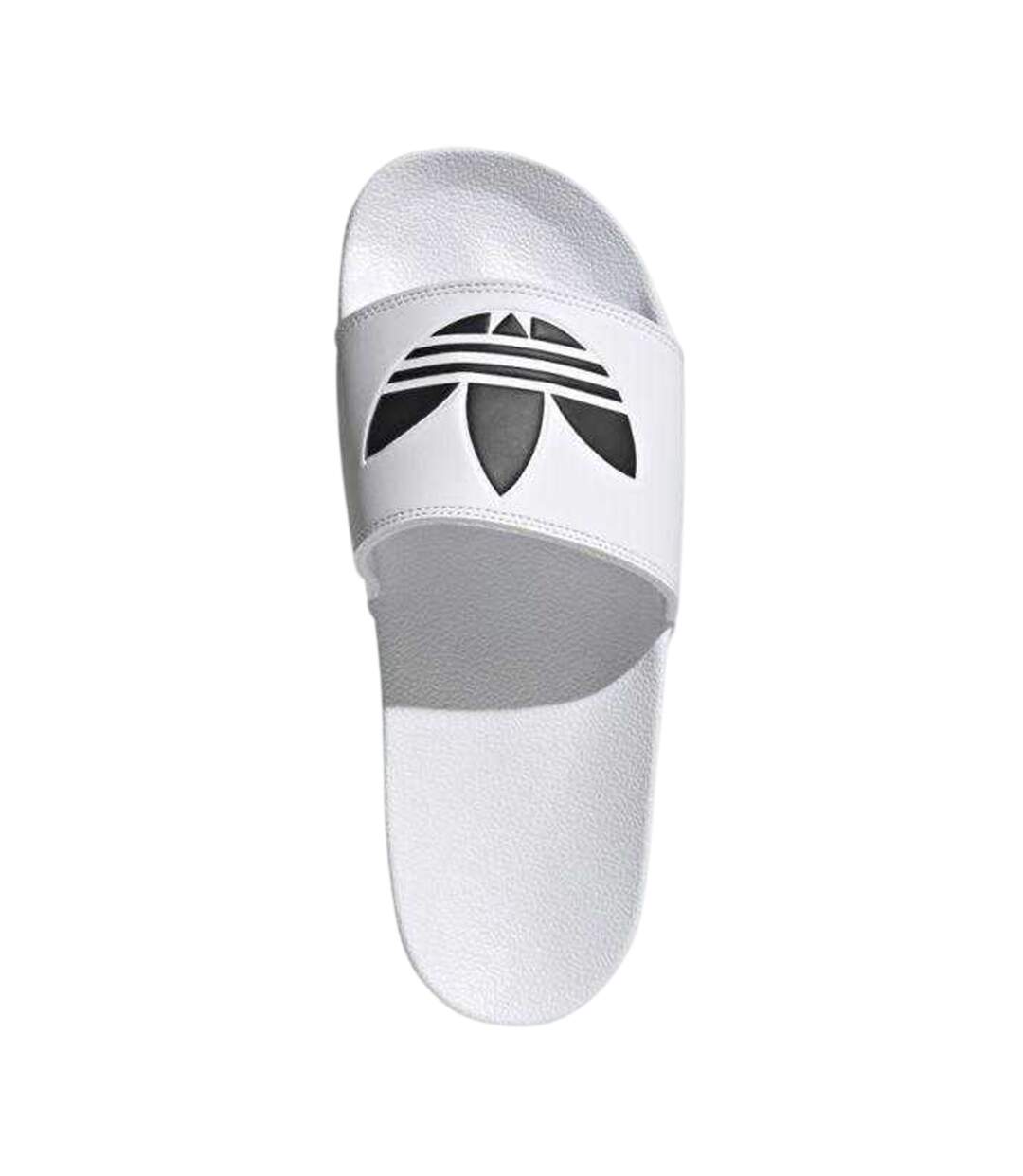 Mens Adilette Lite Trefoil Slide White Adidas-3