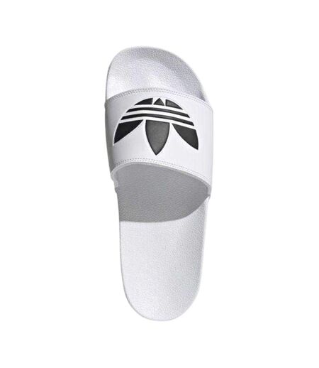 Mens Adilette Lite Trefoil Slide White Adidas