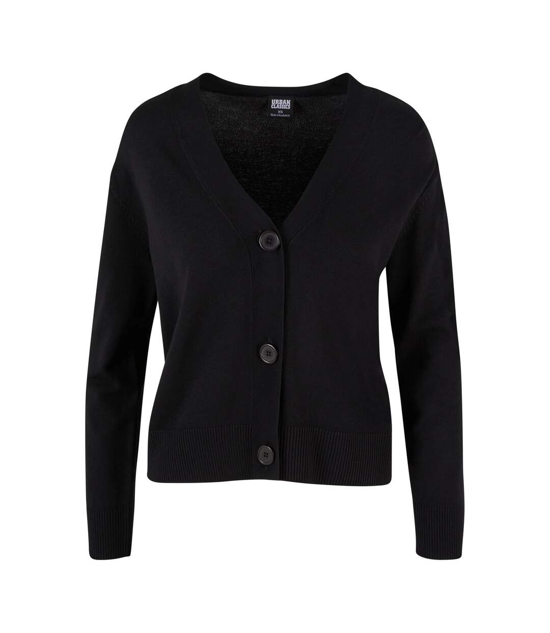 Cardigan Femme Noir Urban Classics-1