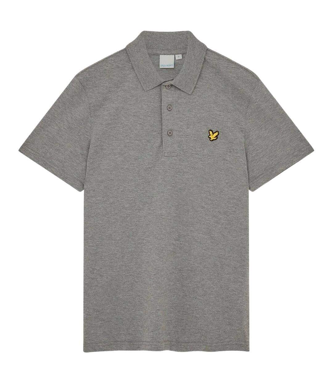 Polo De Sport Manches Courtes Homme Gris Lyle & Scott-2