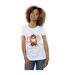 Disney T-shirt en coton Womens/Ladies Wreck It Ralph Happy Face (Blanc) - UTBI44953-2