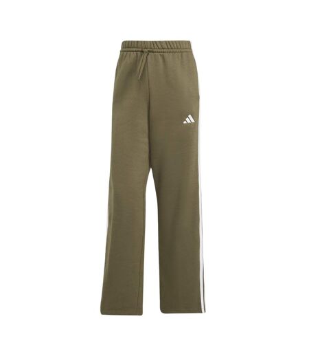 Pantalon De Jogging Motif/style 3 Rayures Essential Femme Kaki Adidas