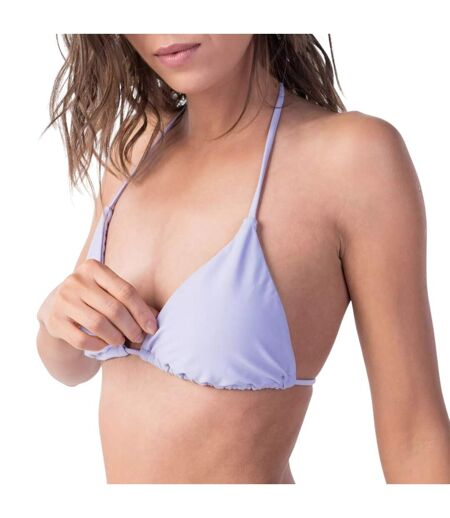 Womens/ladies Latina Bikini Top Lavender Aquawave