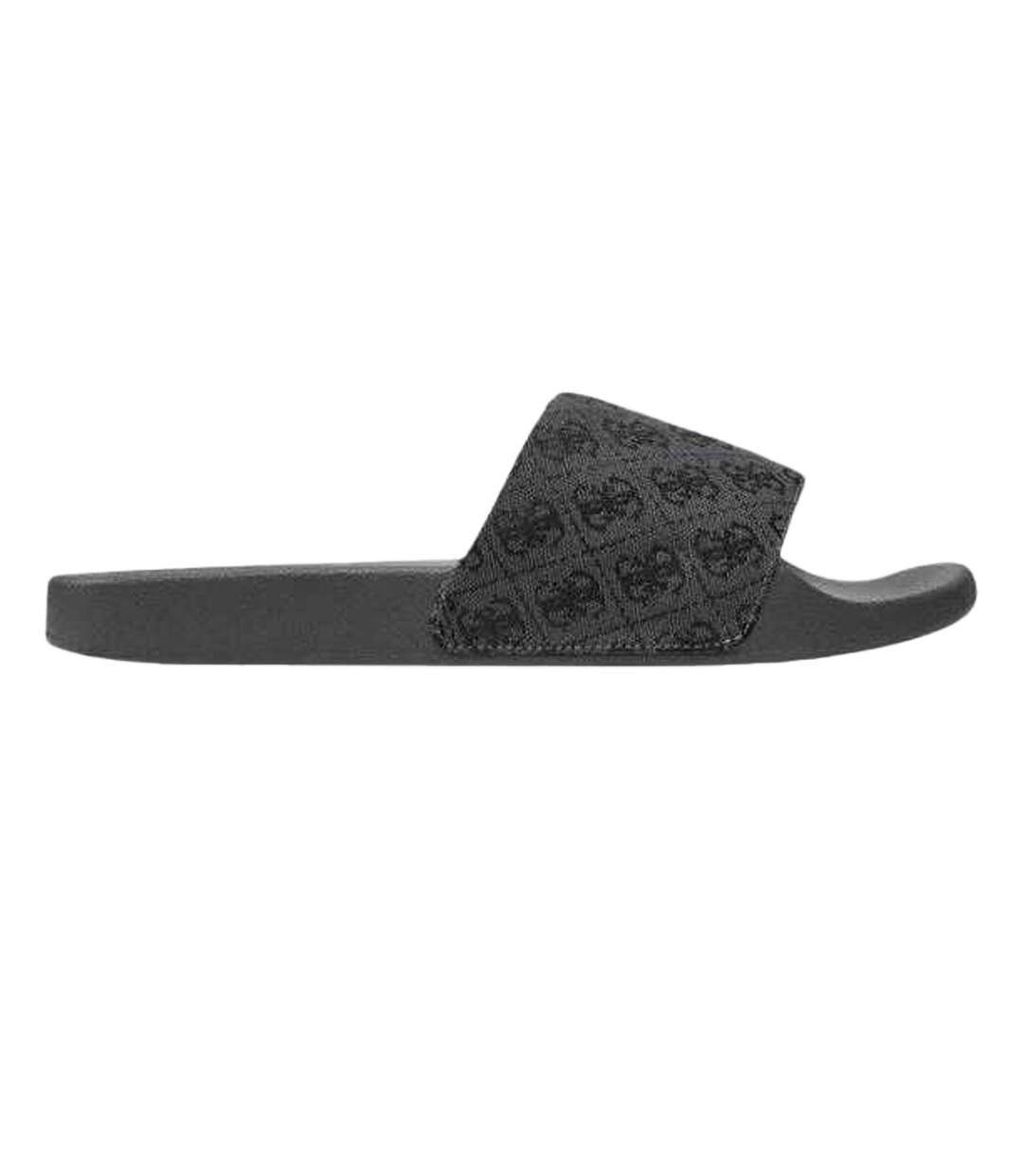 Claquettes Motif/style Logo Cobla Homme Gris Guess-2