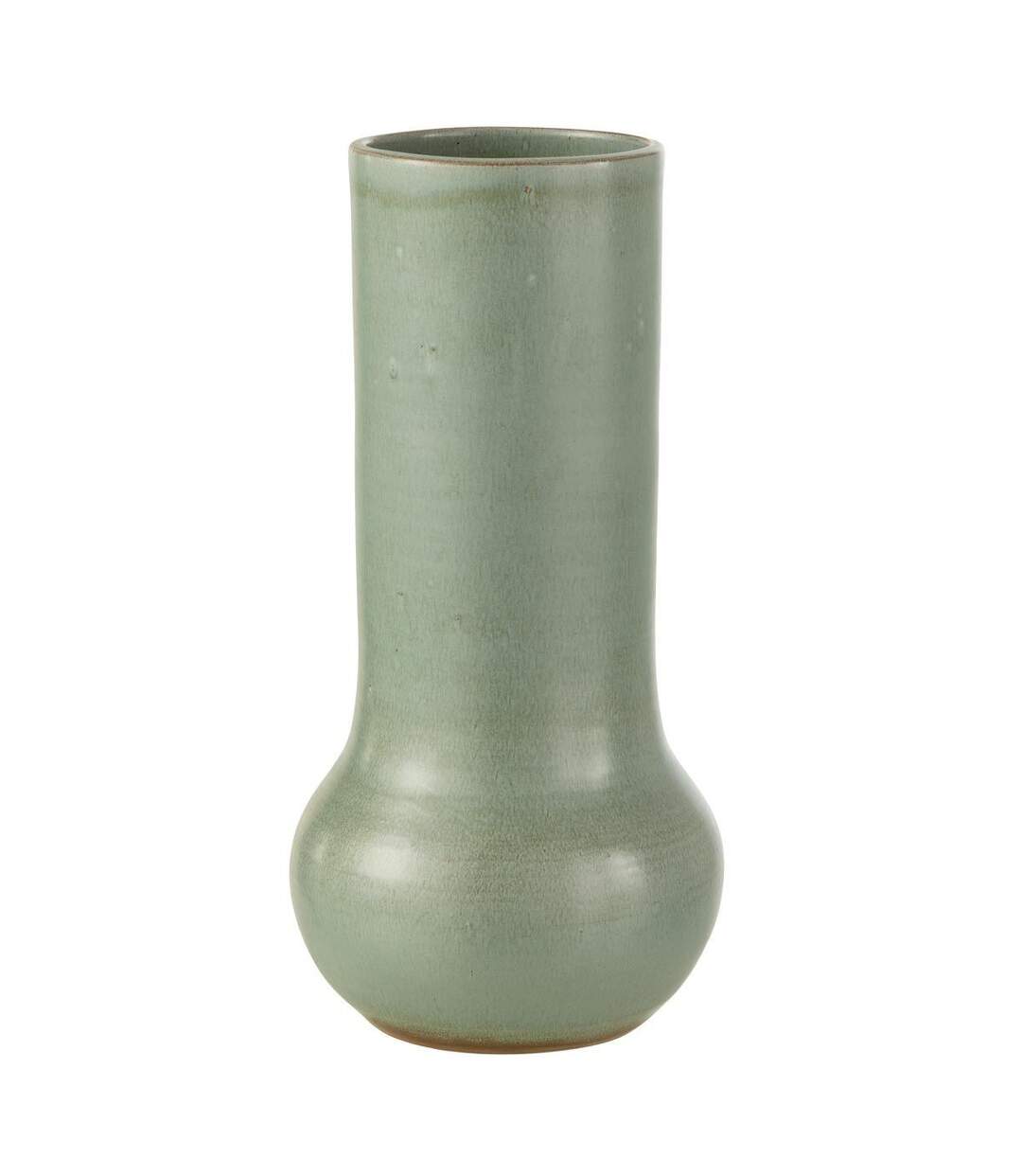 Vase en Céramique Organique 40cm Vert-1