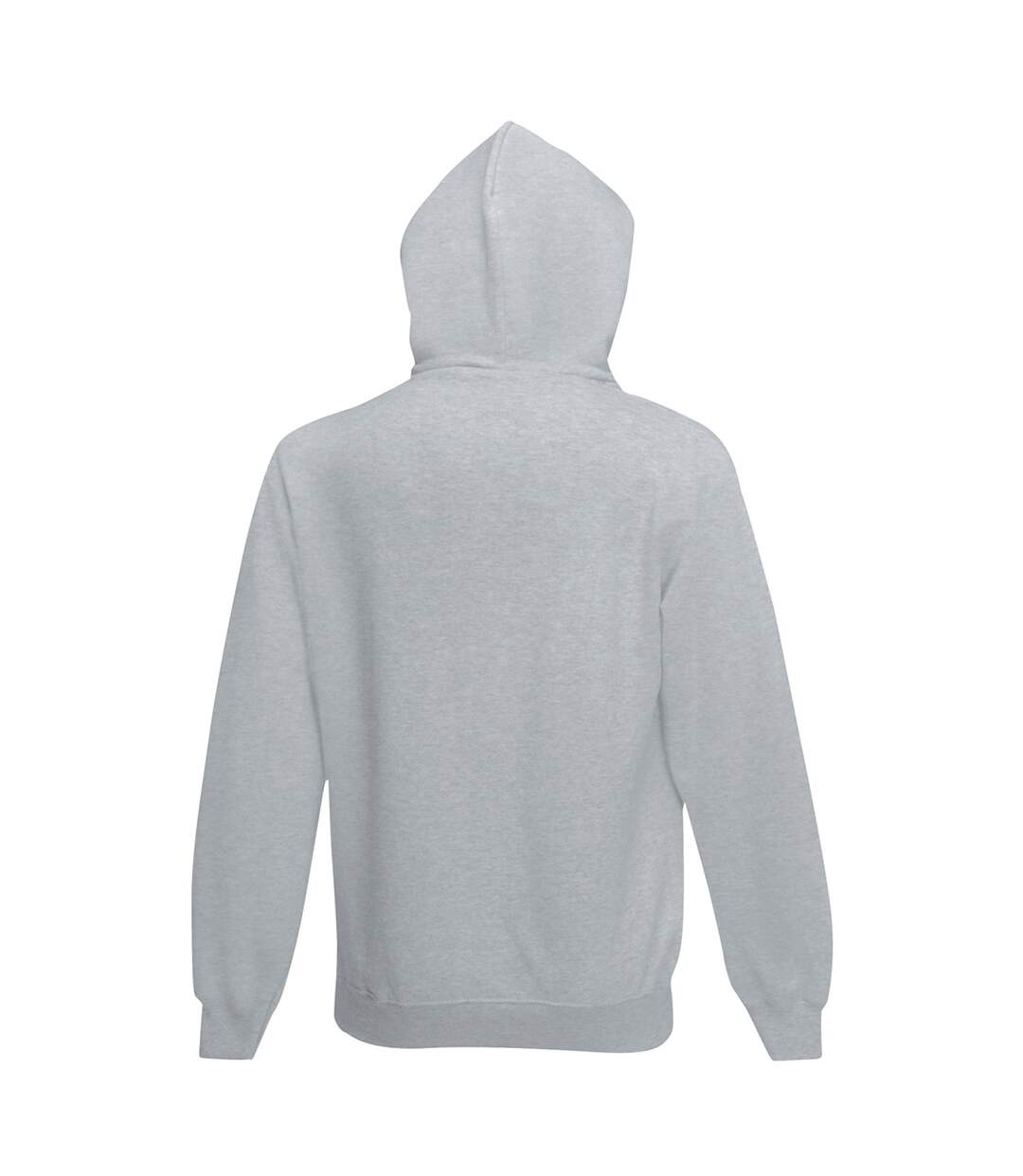 Veste À Capuche Homme Gris Chiné Fruit Of The Loom-2