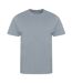 T-shirt Cascades Adulte Gris Chiné Ecologie-1