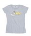 Disney - T-shirt BEAUTY AND THE BEAST BELLE READING - Femme (Gris chiné) - UTBI11996-1