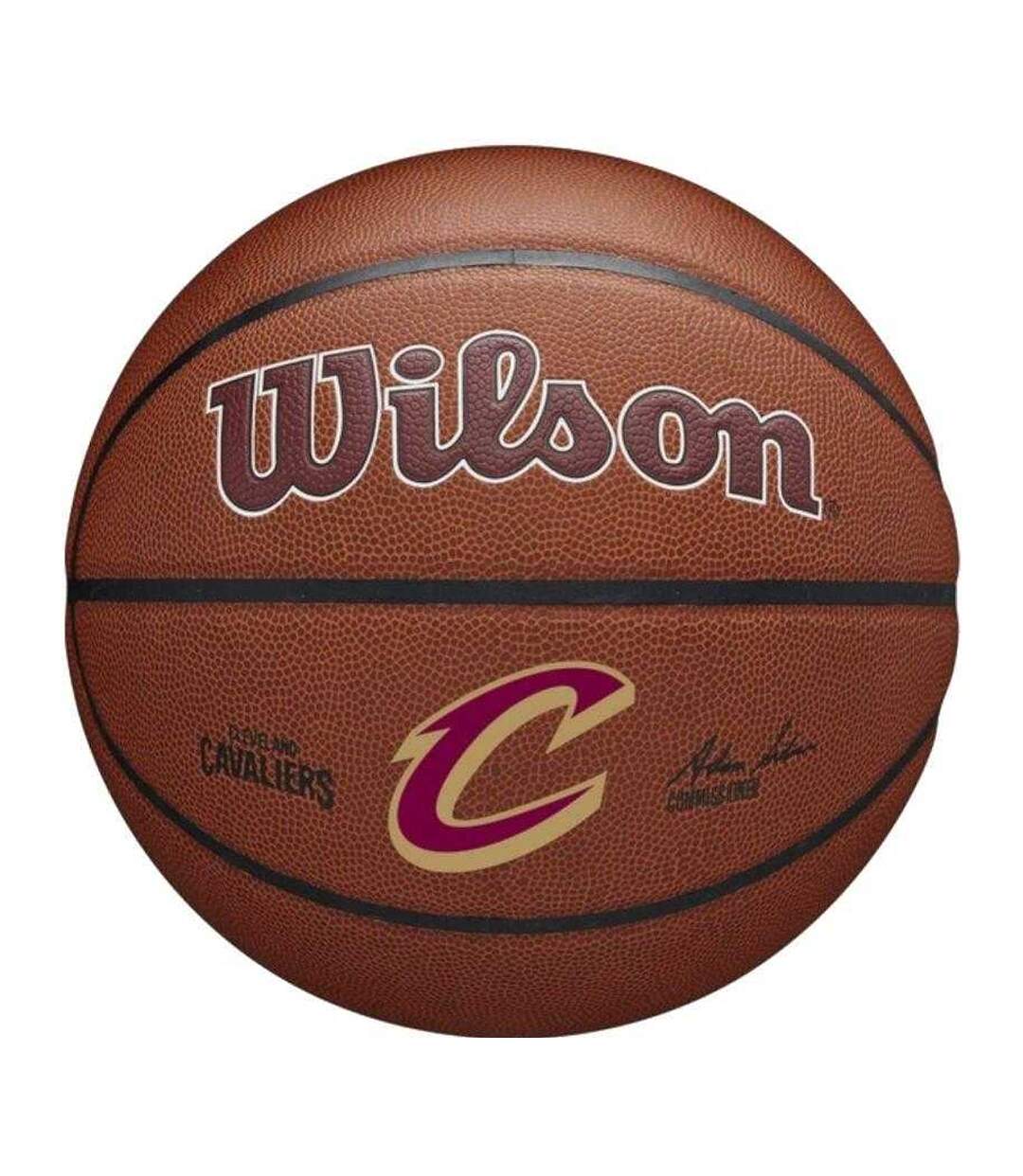 Ballon De Basket Motif/style Nba Team Alliance Cleveland Cavaliers Taille 7 Marron Wilson-1