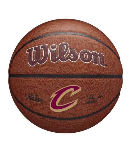 Ballon De Basket Motif/style Nba Team Alliance Cleveland Cavaliers Taille 7 Marron Wilson
