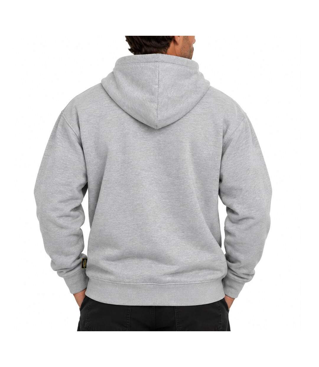Sweat à capuche gris homme ddp 1dd-2