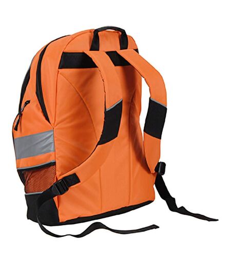 Sac À Dos Haute Visibilité 23 Litres Taille Unique Orange Haute Visibilité Shugon