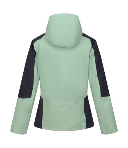 Womens/ladies Highton Stretch Padded Jacket Quiet Green Seal Grey Regatta