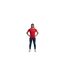 Womens/ladies 2024 Rugby Home Shirt Red White Wales RU-1