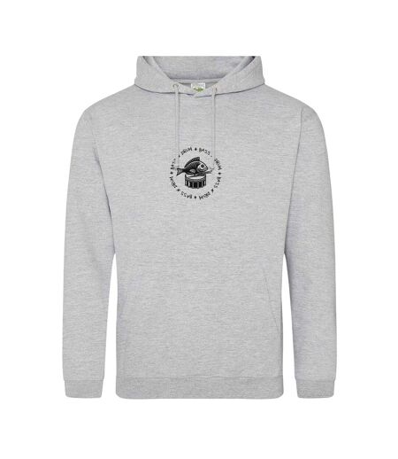 Sweat À Capuche Festival Bass Drum Homme Gris AWD