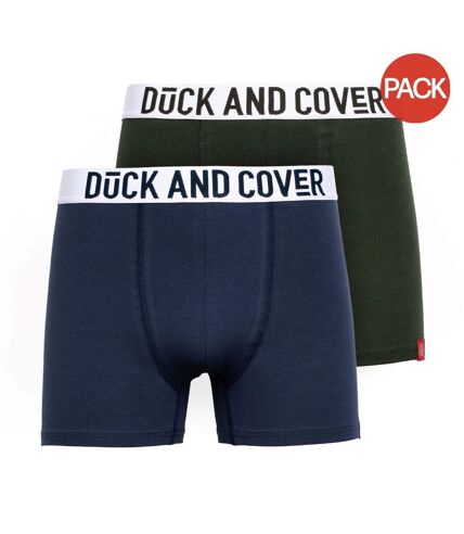 Boxers galton homme vert / bleu Duck and Cover Duck and Cover