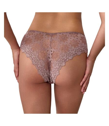 Tanga taupe femme les petites bombestamara