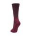 Mountain Warehouse Womens/Ladies Explorer Thermal Boot Socks (Berry) - UTMW500