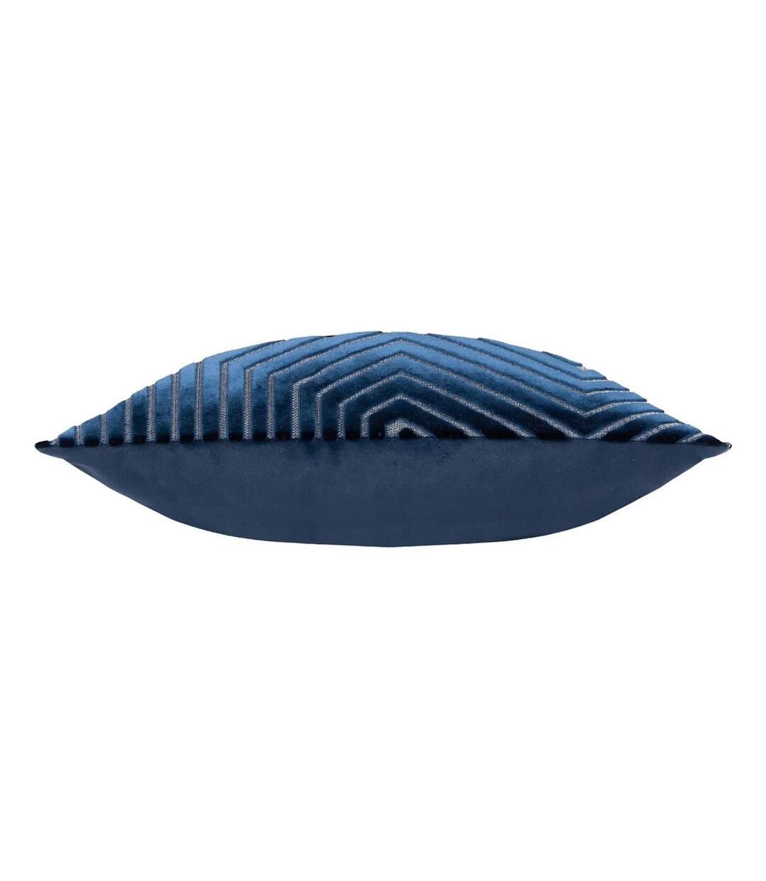 Evoke cut cushion cover 45cm x 45cm navy Paoletti-3