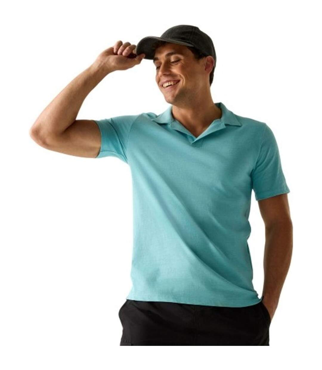 Polo Hadvo Homme Bleu Clair Regatta-1