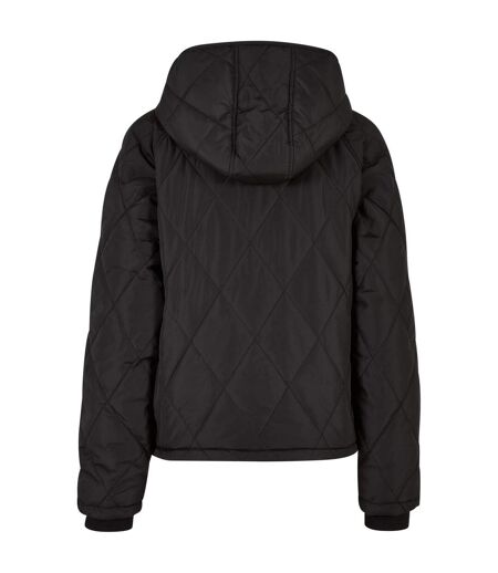 Doudoune À Capuche Femme Noir Urban Classics