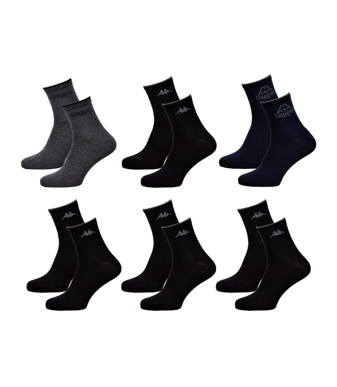 Chaussettes homme KAPPA Socquettes - Pack de 6-1