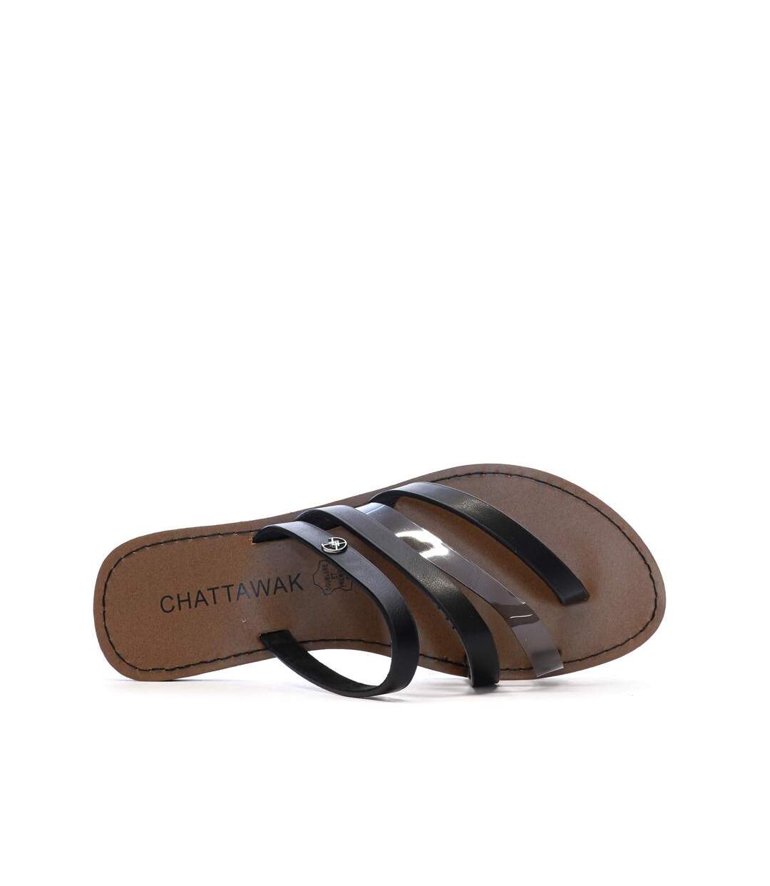 Sandales noir femme chattawak roxanne-4