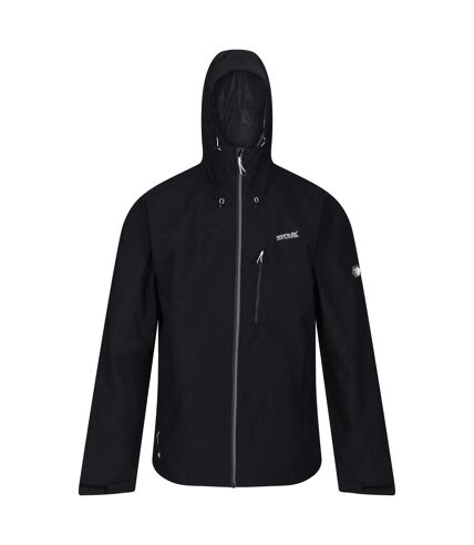Regatta Mens Birchdale Waterproof Jacket (Black/Magnet) - UTRG9821