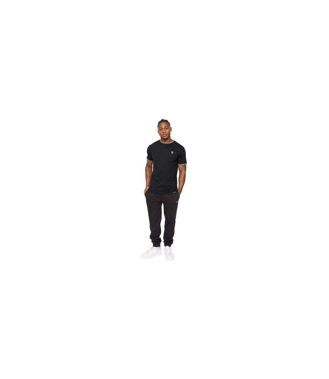 Pantalon De Jogging Preece Homme Noir Crosshatch-1