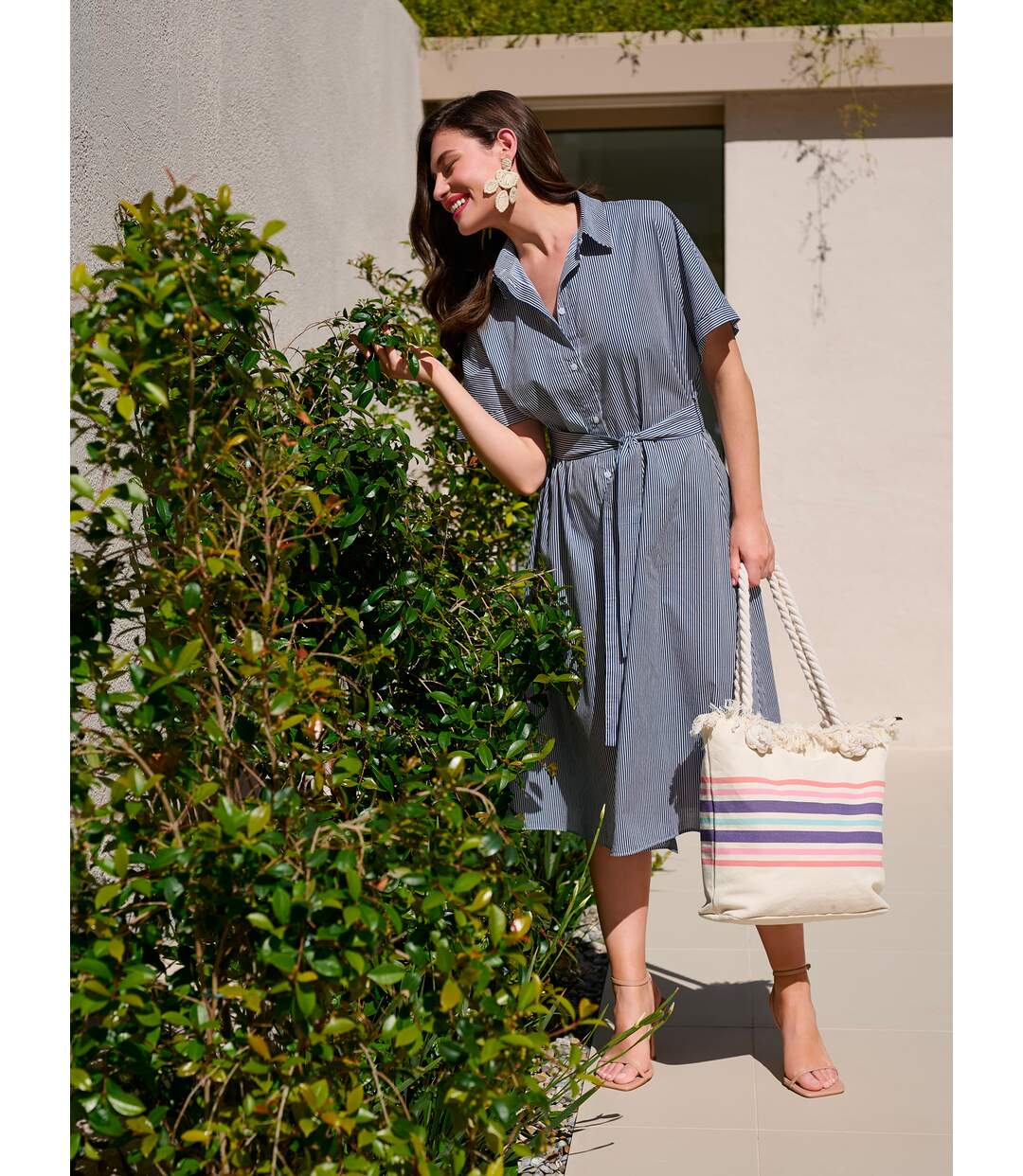 Robe estivale manches courtes LASCARI Lisca-3