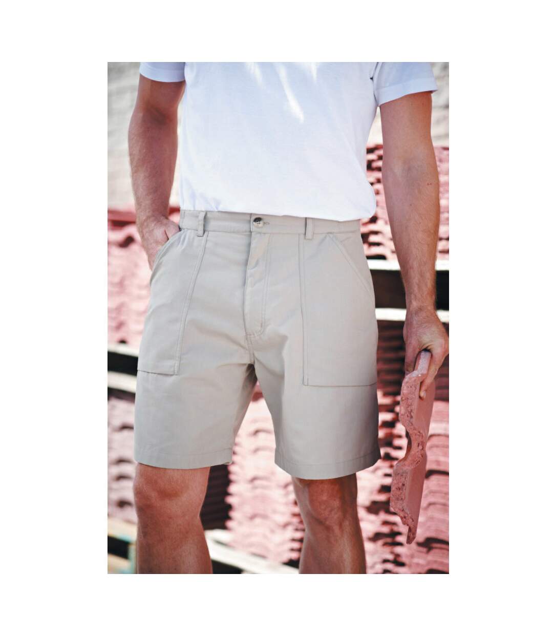 Short homme beige Regatta