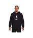 Sweat À Capuche Motif/style Mouette À Baskets Homme Noir Mister Tee-1