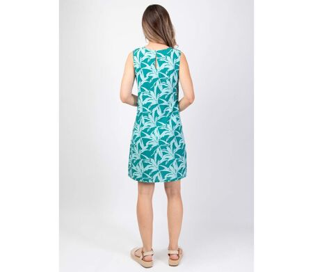 Robe courte femme en coton CHRISTINA imprimé estival Coton Du Monde