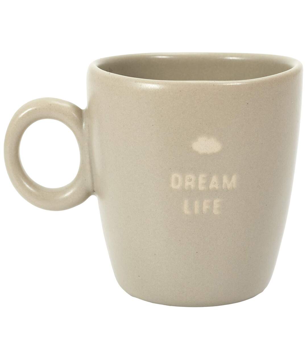 Mugs avec message collection MINIMALIST 1 pièce Dream life-1