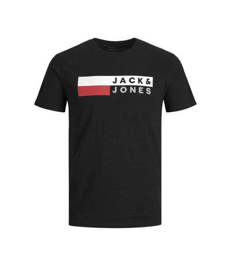 T-shirt noir homme jack & jones play