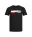T-shirt noir homme jack & jones play-1