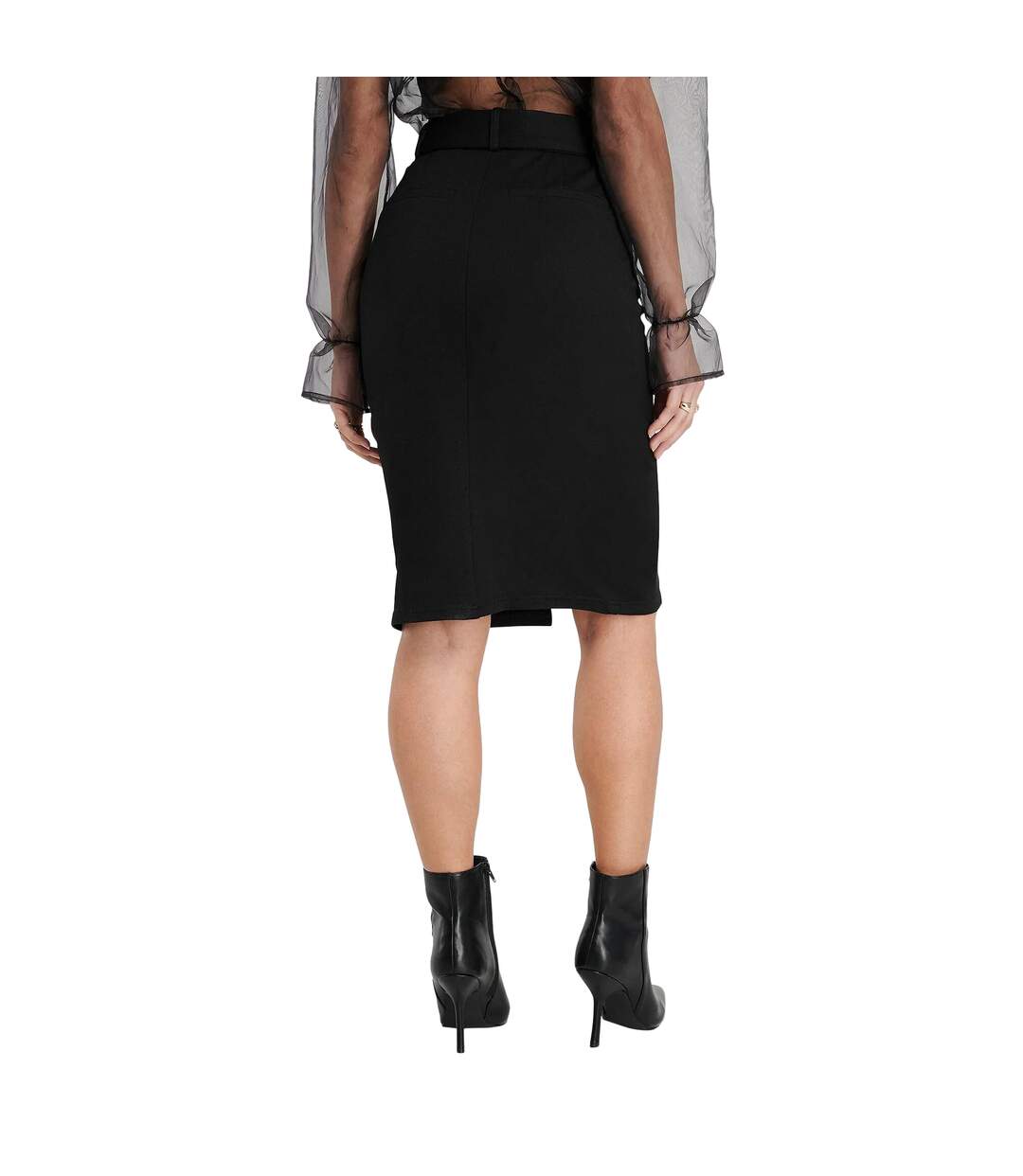 Jupe NA-KD Waist Pencil-2