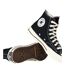 Womens/ladies All Star Ox 70 Canvas High Top Trainers Black Egret Converse-4