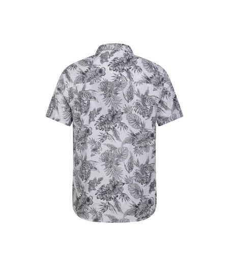 Mountain Warehouse Mens Tropical Short-Sleeved T-Shirt (White)