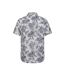Mountain Warehouse Mens Tropical Monstera Leaf Shirt (White) - UTMW2708