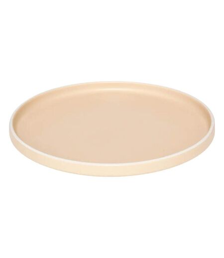 Lot de 6 Assiettes Plates Alix 26cm Beige