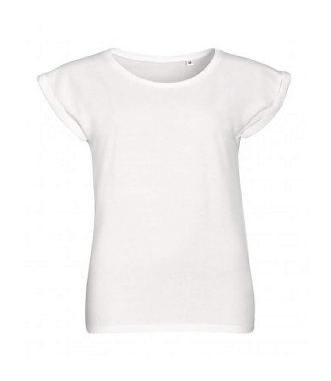 T-shirt manches courtes melba femme blanc SOLS-1