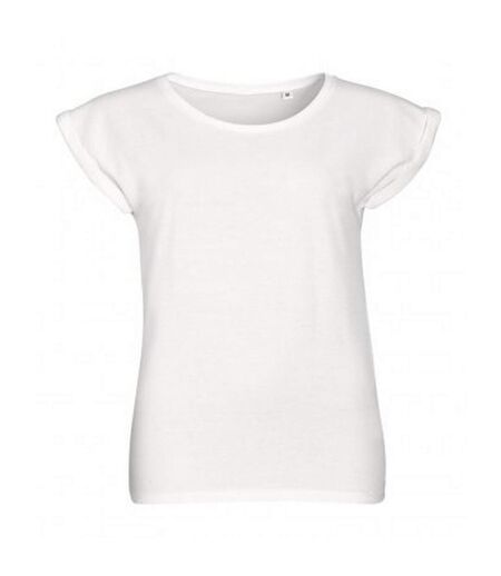 T-shirt manches courtes melba femme blanc SOLS