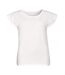 T-shirt manches courtes melba femme blanc SOLS-1