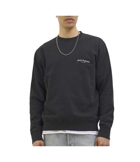 Sweat noir homme jack & jones dover