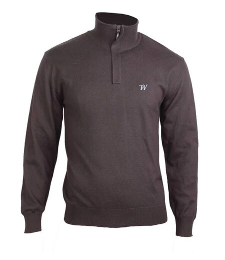 Pull camionneur col montant zippé PLUG1B